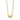 14k Gold Puffed Heart Pendant Necklace – 16.5 inches of Love - Image 1