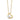 14K White Gold Heart Necklace with Satin LOVE Detail, 17 Inches - Image 1