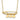 14K Safety Pin with Three Dangle Hearts and Beads 17 inch Necklace - Image 1