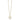 14k with White Rhodium Heart in Heart Pendant 18 inch Necklace - Image 2