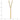 14K Polished Oval Link Chain with Diamond-cut Bar Dangle 18 inch Necklace - Image 3