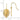 14K Gold Palm Leaf Dangle Earrings for a Trendy Look - Image 4