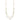 14K Two-Tone Star-Textured Double Chain Necklace - 18 Inches - Image 1