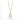 14K Two-Tone Teardrop & Bar Necklace with Diamond-Cut Detail, 17 - Image 3