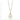 14K Two-Tone Teardrop & Bar Necklace with Diamond-Cut Detail, 17 - Image 3