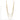 14K Triple Layer Polished Circles Fancy 18 inch Necklace - Image 3