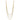 14K Triple Layer Polished Circles Fancy 18 inch Necklace - Image 1