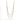 14k Two-Tone Triple Layer Circle Necklace - Modern Elegance, 18 - Image 3