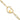 14K Double Hearts and Paperclip Links 7.25in Bracelet - Image 1
