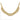 14K Gold Diamond-Cut Braided Rope Chain 17.25" Drape Necklace - Image 4