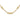 14K Polished Linked Circles with Chain 5-Station 17 inch Necklace - Image 1