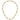 14k Polished Multi-Strand Diamond-cut Rope and Beaded 18.25 inch Necklace - Image 3
