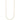 14K Yellow Gold Diamond-Cut Beaded Station Necklace – 16.75 inches - Image 2