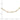 14K Yellow Gold Diamond-Cut Beaded Station Necklace – 16.75 inches - Image 4