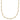 14K Yellow Gold Diamond-Cut Beaded Station Necklace – 16.75 inches - Image 1