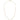 14K Polished Cube Bead 17 inch Station Necklace - Image 3