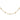 14K Polished Cube Bead 17 inch Station Necklace - Image 1