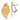14K Two-Tone Rose and Yellow Leaf Earrings - Polished & Brushed Finish - Image 1