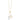 14K Two-Tone Adjustable Heart & Key Lariat Necklace - 17 - Image 2