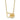 14K Polished Bee and Circle 17.5 inch Necklace - Image 1