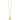 14k Polished Hollow Teardrop Pendant 18 inch Necklace - Image 2