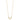 14K Gold Heart & Wing Necklace - 17-Inch Statement Piece - Image 2