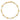 14k Polished Oval Links with Diamond-cut Puffed Hearts 7.5 inch Bracelet - Image 4