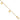 14k Polished Three Puffed Heart Dangle 6.5 inch Childrens Bracelet Plus 0.75 inch Extender - Image 1