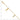14k Gold Polished CZ Three Italian Horn Dangle Bracelet for Kids, 5.75" + 0.75" Ex... - Image 5
