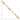 14k Gold Polished Paperclip & Round Link Bracelet - 7.5 Inches - Image 5
