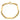 14k Yellow Gold Fancy Cable Chain Bracelet with Three Bars - 8 Inch - Image 4