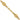 14k Gold Twisted Open Link Bracelet - 7.5 Inch Modern Elegance - Image 1