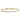 14k Two-Tone Twisted Omega Bracelet - 7.5 Inches of Modern Elegance - Image 3