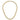 14k Gold Polished Curb Link Necklace - 17 Inch Statement Piece - Image 4