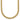 14k Gold Polished Curb Link Necklace - 17 Inch Statement Piece - Image 1