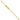 14k Gold Polished & Brushed Paperclip Link Bracelet - 7.75 Inches - Image 2