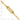 14k Gold Polished & Brushed Paperclip Link Bracelet - 7.75 Inches - Image 5