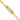 14k Gold Polished & Brushed Paperclip Link Bracelet - 7.75 Inches - Image 1