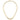 14K Polished Fancy Oval and Twisted Link 18 inch Paperclip Necklace - Image 4