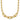 14K Polished Fancy Oval and Twisted Link 18 inch Paperclip Necklace - Image 1