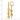 14k Gold Chain Link Dangle Earrings with Polished and Brushed Finish - Image 3