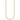 14k Polished 2.9mm Fancy Long and Short Paperclip Link 17 inch Necklace - Image 2