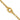 14K Gold Polished Double Circle Bracelet with Extender, 7.25 - Image 1