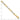 Two-Tone 14k Gold Long Link Bracelet - 7.5 Inch, Modern Elegance - Image 5