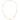 14k Gold Polished Circle and Chain Necklace - 25.5 Inches - Image 4