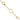 14k Gold Polished Circle Link Bracelet with Extender Chain, 7.25 - Image 1