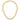 14k Gold Textured Curb Link Necklace - 18 Inch, 8mm Trendy Style - Image 4