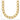 14k Gold Textured Curb Link Necklace - 18 Inch, 8mm Trendy Style - Image 5