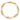 14k Gold Brushed and Polished Long Oval Link Bracelet - 7.5 Inch - Image 4