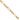 14k Gold Brushed and Polished Long Oval Link Bracelet - 7.5 Inch - Image 1